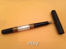 ca 1890 Eyedropper by The Beekman Pen Co. 14K solid gold nib extra fine condition