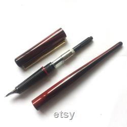 rOtring MILLENNIUM Limited Edition First Year 1994 ArtPen Dark Marbled RED and BLACK Pen Collector Calligrapher Pen Lover